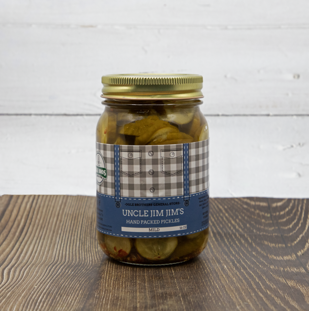 Uncle Jim Jim's Pickles - Ogle Brothers General Store